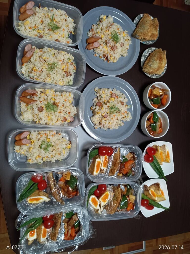 7月の昼食